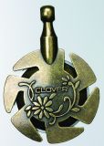 Clover Wollgarnschneider Antik Gold