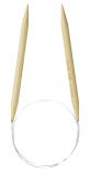 Clover Bambus Rundstricknadel 60 cm - 8.0 mm