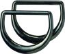 Clover D-Ring - Nickel schwarz*30